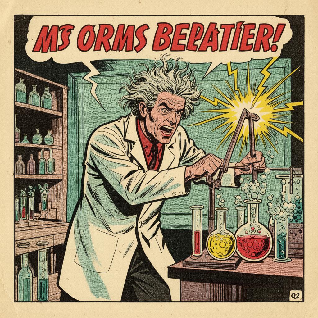 Atomicon mad scientist at work